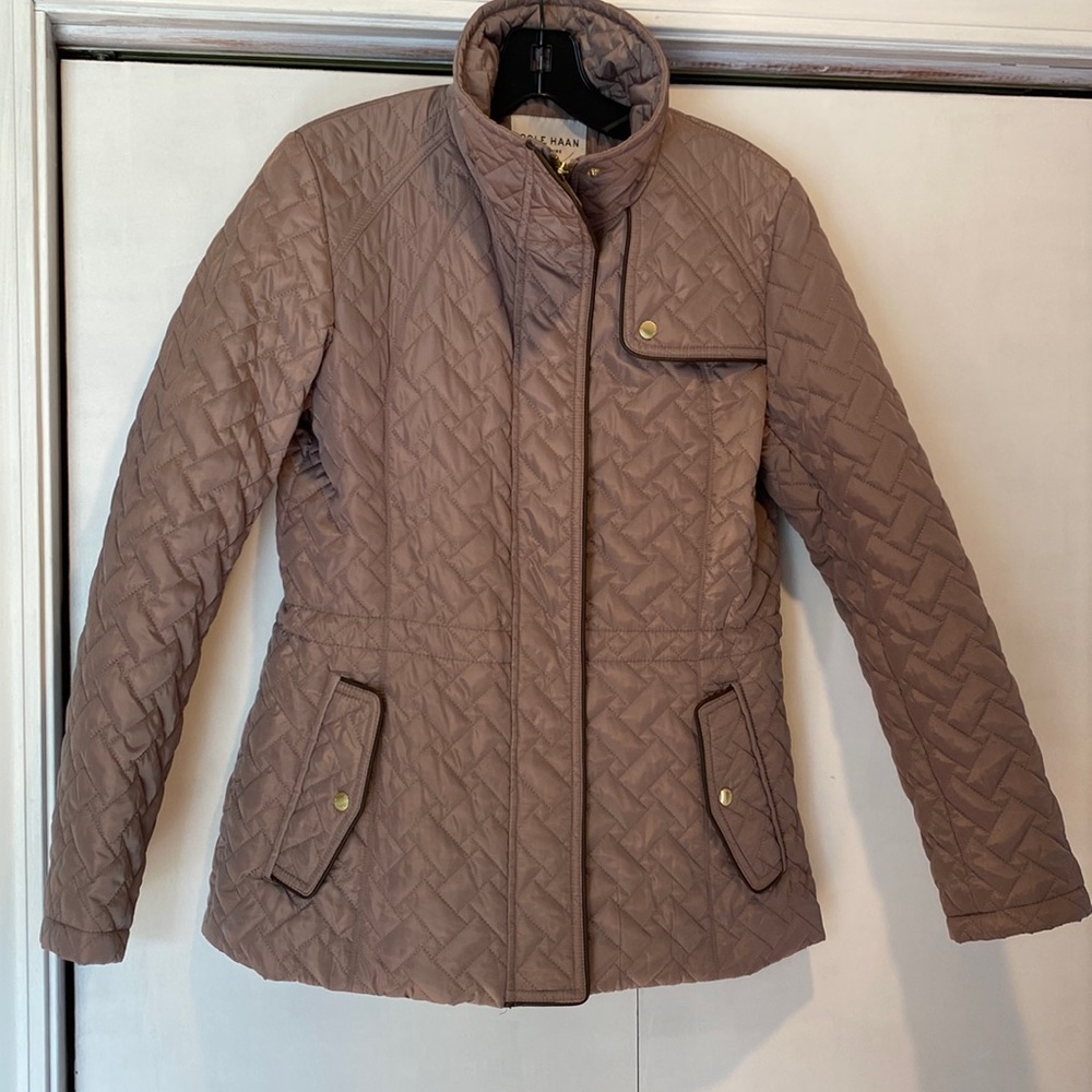 NWOT Cole Haan Tan Jacket